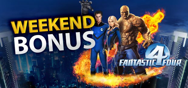 casinoplex bonus weekend